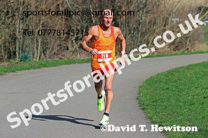 Masters Men Over-50s, 2026 NECAA Royal Signals Road Relays, Hetton Lyons Country Park, Hetton le Hole. Photo: David T. Hewitson/Sports for All Pics